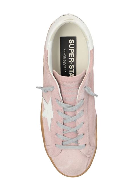 Sneakers super star in bianco e rosa Golden Goose - donna GOLDEN GOOSE | GWF00101F00594425718